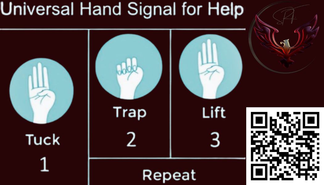 Universal Hand Signal For HELP